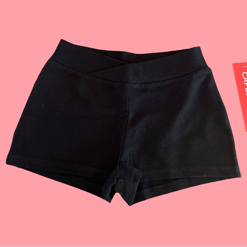 Capezio Black Kids Small Boy Shorts